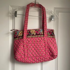 Vera Bradley pink floral tote